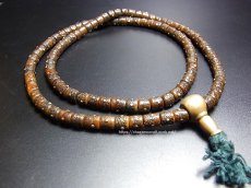 画像2: カパラの御数珠　(チベタンKapala Mala ) ཀ་པ་ལ　象嵌玉・108珠・チベット密教法具 (2)