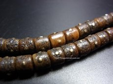 画像6: カパラの御数珠　(チベタンKapala Mala ) ཀ་པ་ལ　象嵌玉・108珠・チベット密教法具 (6)