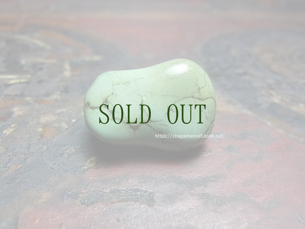 画像2: チベタン・アンティークターコイズ(yu)　（Old tibetan  turquoise） (2)