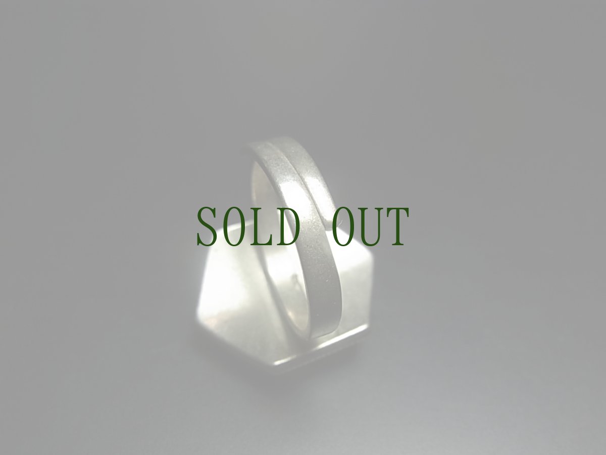 画像4: 貴州ミャオ族の刺繍古裂リング　（苗銀製） (4)