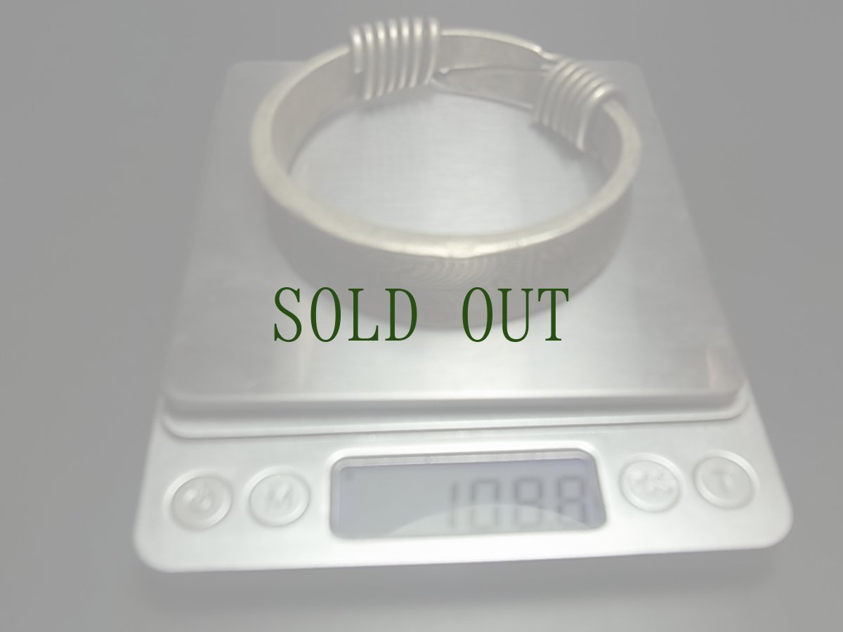 画像7: 貴州ミャオ族のシルバーブレスレット　一対売り・トラディショナル(ミャオ銀)　 (7)