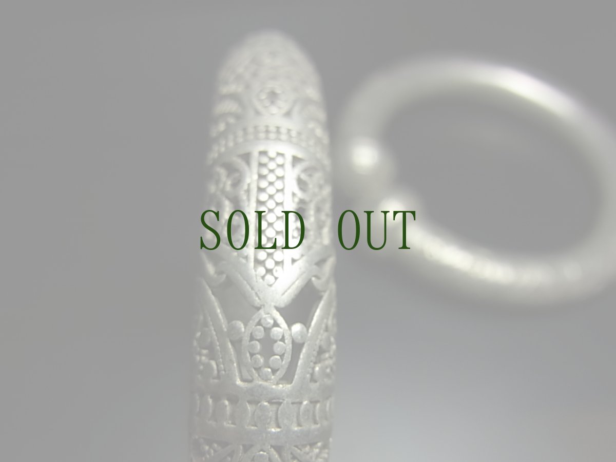 画像5: 貴州ミャオ族のシルバーブレスレット　一対売り・トラディショナル(ミャオ銀)　 (5)