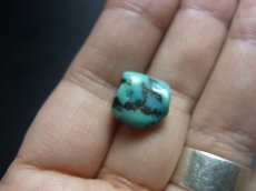 画像4: チベタン・アンティークターコイズ(yu)　（Old tibetan  turquoise） (4)