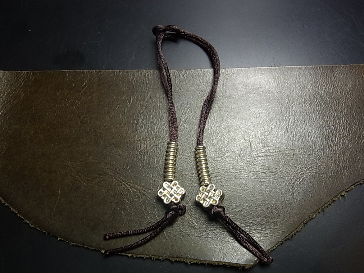 画像2: チベット密教法具・エンドレスノット数珠カウンター（TIbetan  mantra counters for Mala）一対 (2)