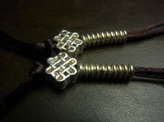 画像3: チベット密教法具・エンドレスノット数珠カウンター（TIbetan  mantra counters for Mala）一対 (3)