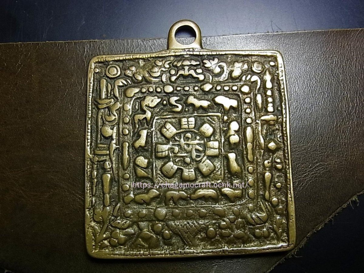 画像1: トクチャ(雷神・Thogchags)　(メロン・シバホ/暦・九宮八卦十二支)　羯磨金剛 (1)