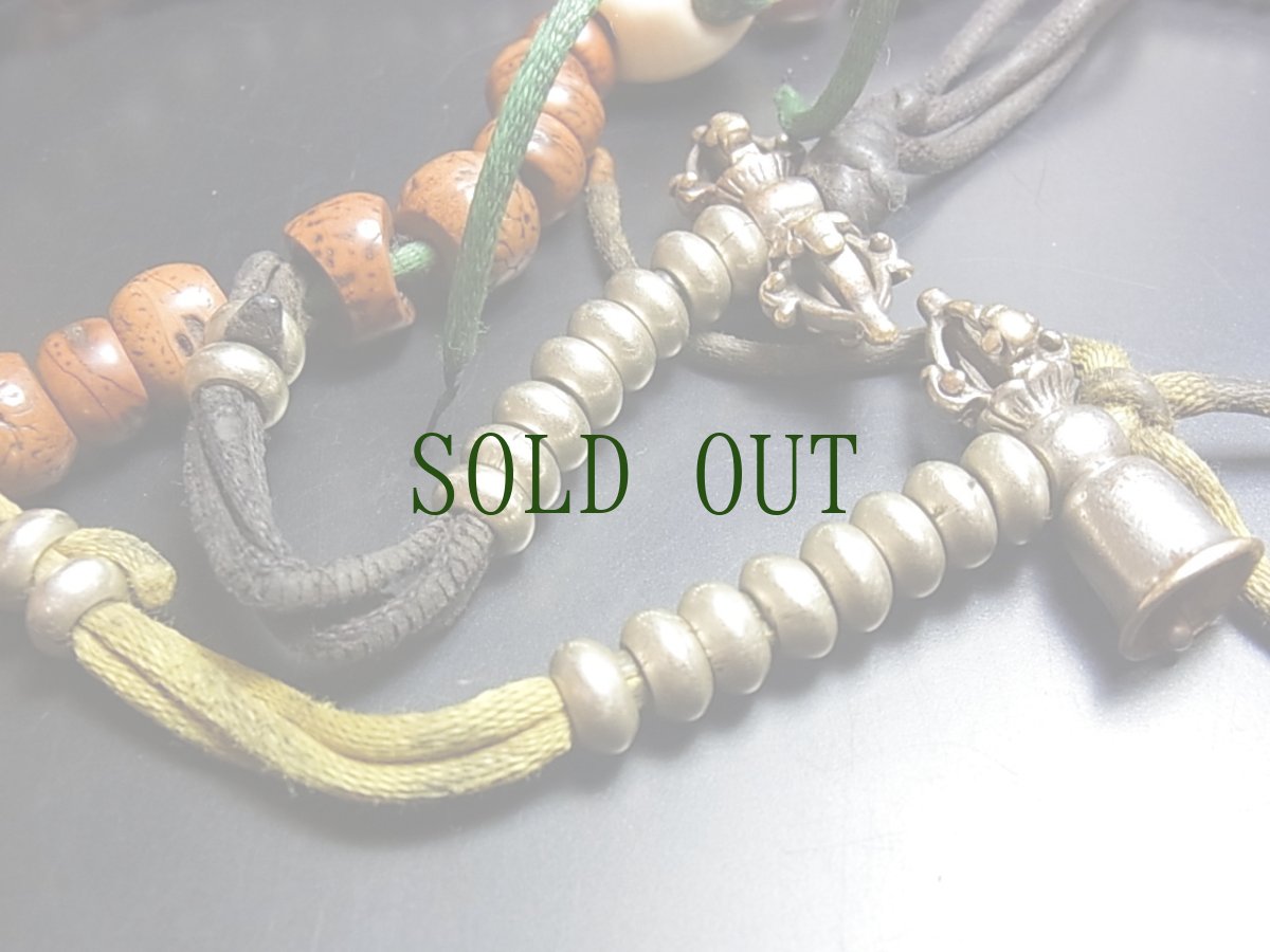 画像4: チベット・老鳳眼菩提樹とカウンターの御数珠・デルゲ　( Old TIbetan  Buddha Chitta  mala )アンティーク　　 (4)