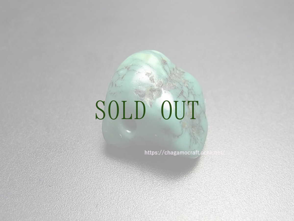 画像2: チベタン・アンティークターコイズ(yu)　（Old tibetan  turquoise） (2)