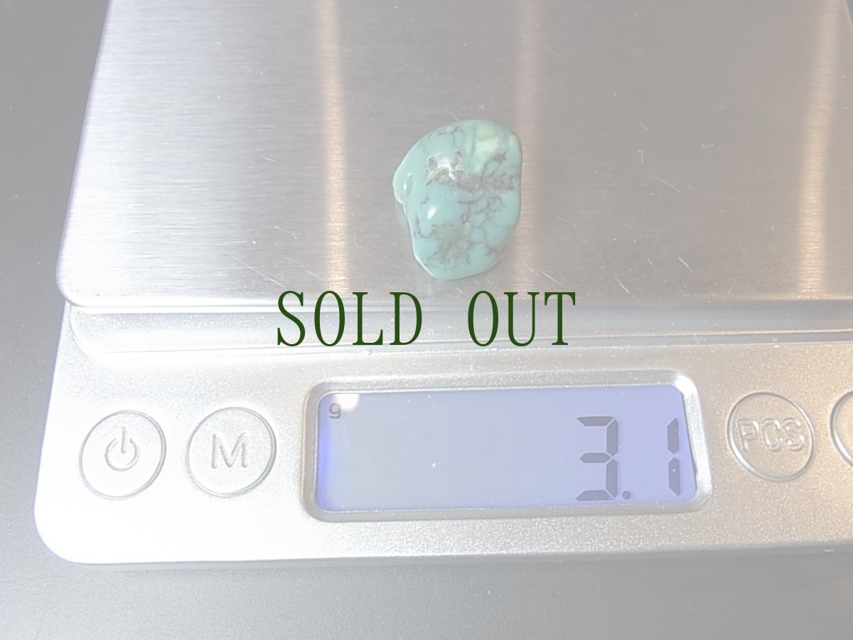 画像6: チベタン・アンティークターコイズ(yu)　（Old tibetan  turquoise） (6)