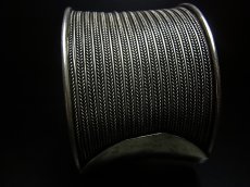 画像3: 貴州ミャオ族のシルバーバングル(ミャオ銀)　 約48mm (3)