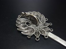 画像5: ミャオ族（苗族）の髪留め/かんざし（苗銀製）・鳳凰　Traditional hair ornament, Kanzashi of Miao (5)