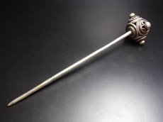画像2: ミャオ族（苗族）の髪留め/かんざし（苗銀製）　Traditional hair ornament, Kanzashi of Miao (2)