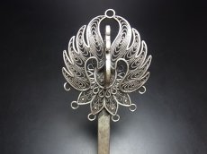 画像3: ミャオ族（苗族）の髪留め/かんざし（苗銀製）・鳳凰　Traditional hair ornament, Kanzashi of Miao (3)