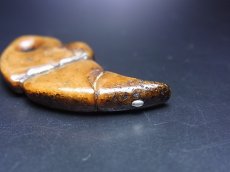 画像3: カパラの根付(tibetan old kapala )　チベット密教法具・牙型 (3)