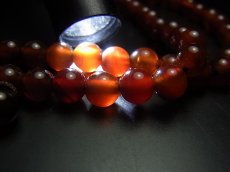 画像4: チベット・アンデシン（血珠)の108玉念珠　（6mm・Mala） (4)