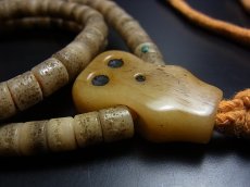 画像5: カパラの御数珠　(チベタンKapala Mala ) ཀ་པ་ལ　カパーラマーラ・チベット密教法具・象嵌 (5)