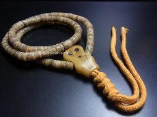 画像2: カパラの御数珠　(チベタンKapala Mala ) ཀ་པ་ལ　カパーラマーラ・チベット密教法具・象嵌 (2)