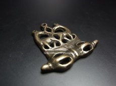 画像2: 天鉄・トクチャ(tibetan old thogchags)　双鹿と金剛杵（ドルジェ）　 (2)