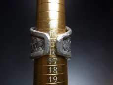 画像6: 貴州ミャオ族の苗銀製リング　（ミャオシルバー）編み (6)