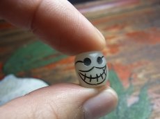 画像5: 料器製　数珠天玉　チベタンスカル・ルンゴ　(tibetan skull )　チベット密教法具 (5)
