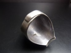 画像4: チベタン・オールドアンバーの銀製リング（925）（Tibetan old amber silver ring）蜜蝋琥珀 (4)