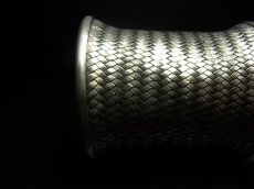 画像3: 貴州ミャオ族のシルバーバングル(ミャオ銀)　編み　約78 mm (3)