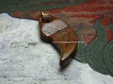 画像3: カパラの根付(tibetan old kapala )　チベット密教法具・牙型 (3)
