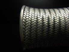 画像3: 貴州ミャオ族のシルバーバングル(ミャオ銀)　編み　約78 mm (3)