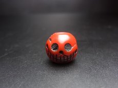 画像2: 料器製　数珠天玉　チベタンスカル・ルンゴ　(tibetan skull )　チベット密教法具 (2)