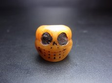 画像2: ヤク骨製　数珠天玉　チベタンスカル・ルンゴ　(tibetan skull )　チベット密教法具 (2)