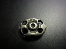 画像2: 天鉄・トクチャ(雷神・Thogchags)　蔵銀製（羯磨金剛・クロスドルジェ） (2)