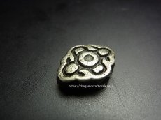 画像1: 天鉄・トクチャ(雷神・Thogchags)　蔵銀製（羯磨金剛・クロスドルジェ） (1)