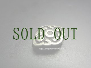 オールドチベット トクチャ 天鉄 金工細工『法螺貝』印章 印材 根付 獣紐 隕鉄 トクチャ(Thogchags・天鉄)、騎馬民族(オルドス・匈奴)、印章