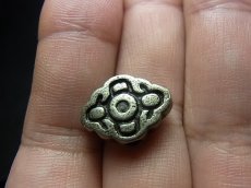 画像5: 天鉄・トクチャ(雷神・Thogchags)　蔵銀製（羯磨金剛・クロスドルジェ） (5)