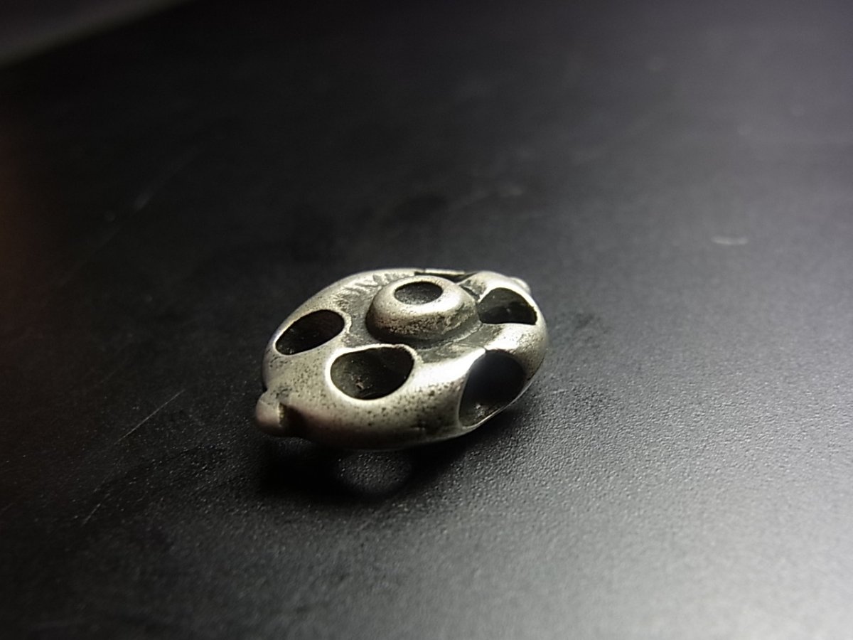 画像3: 天鉄・トクチャ(雷神・Thogchags)　蔵銀製（羯磨金剛・クロスドルジェ） (3)