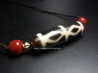 541天珠　双観音黒鳶赤紋天珠　dzibeads　ブレスレット！ 541天珠 双観音黒鳶赤紋天珠 dzibeads ブレスレット！