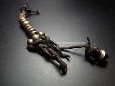 画像1: チベット密教法具・数珠カウンター（Old Tibetan  Mantra  counters for Mala）アンティーク【鉄製と黄銅製】 (1)
