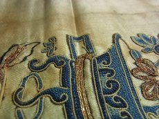 画像6: 中国古玩・清代（清朝期）　刺繍古裂（絹地）・Old embroidery of Qing dynasty ・牡丹 (6)