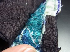 画像6: 貴州省・侗族（トン族）の刺繍古裂 old embroidery of  Dong (6)