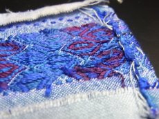 画像5: 貴州省・雲南省　苗族（ミャオ族）の刺繍古裂 old embroidery of  Miao (5)
