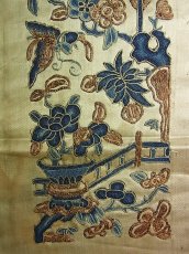 画像4: 中国古玩・清代（清朝期）　刺繍古裂（絹地）・Old embroidery of Qing dynasty ・牡丹 (4)
