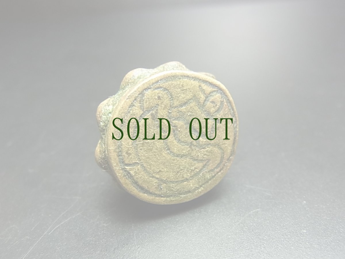 画像4: チベットの印章・トクチャ　(Seal・Thogchags) 印章　黄銅製　宝瓶(ブンパ) (4)