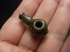 画像4: チベット密教　グル玉（親玉）　チベタンＭＡＬＡパーツ　アンティーク (4)