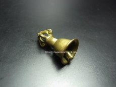 画像2: チベット密教　ティルプ(金剛鈴)の数珠飾り　チベタンＭＡＬＡパーツ　黄銅製 (2)