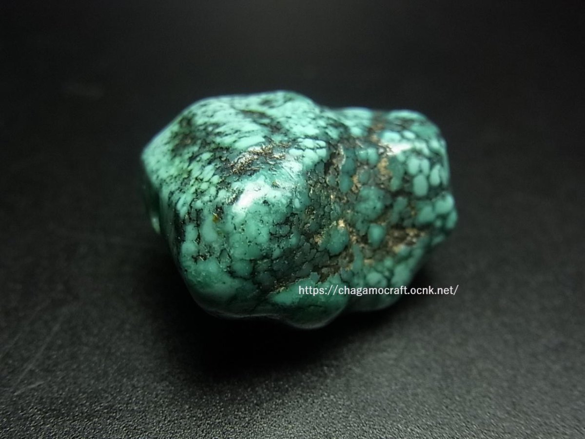 画像1: チベタン・アンティークターコイズ(yu)　（Old tibetan  turquoise） (1)