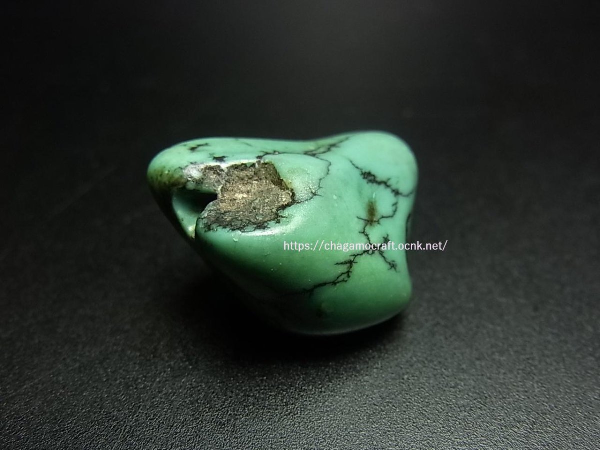 画像1: チベタン・アンティークターコイズ(yu)　（Old tibetan  turquoise） (1)