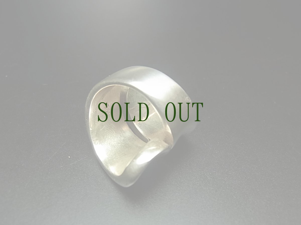 画像3: 貴州ミャオ族のシルバーリング(ミャオ銀)　トライバルデザイン (3)