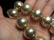 画像5: 貴州ミャオ族の丸玉ネックレス　(苗銀製)　（大） (5)