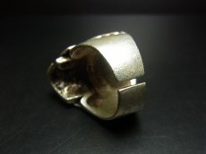 画像4: 貴州ミャオ族のシルバーリング(ミャオ銀)　斉天大聖（孫悟空） (4)