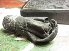 画像7: パルシェン（チベット祈祷旗・タルチョ/ルンタ・風の馬）の版木（old Tibetan wood printing block） 　アンティーク (7)